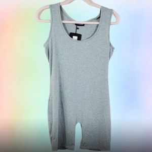 Gray Pretty Little Thing unitard